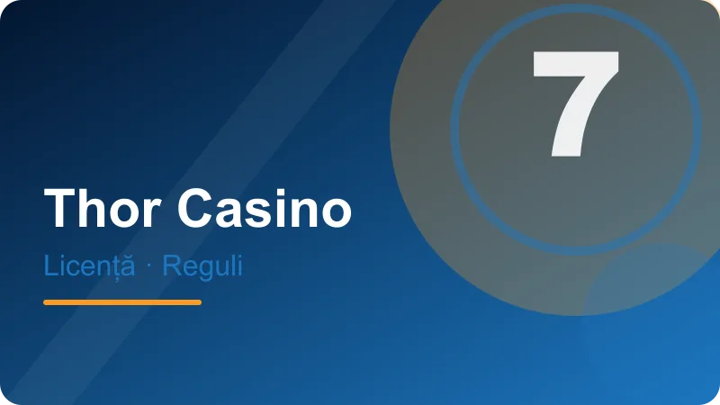Thor Casino – Suport și joc responsabil la Thor Casino Suport și joc responsabil la Thor Casino – ilustrație pentru secțiunea Thor Casino